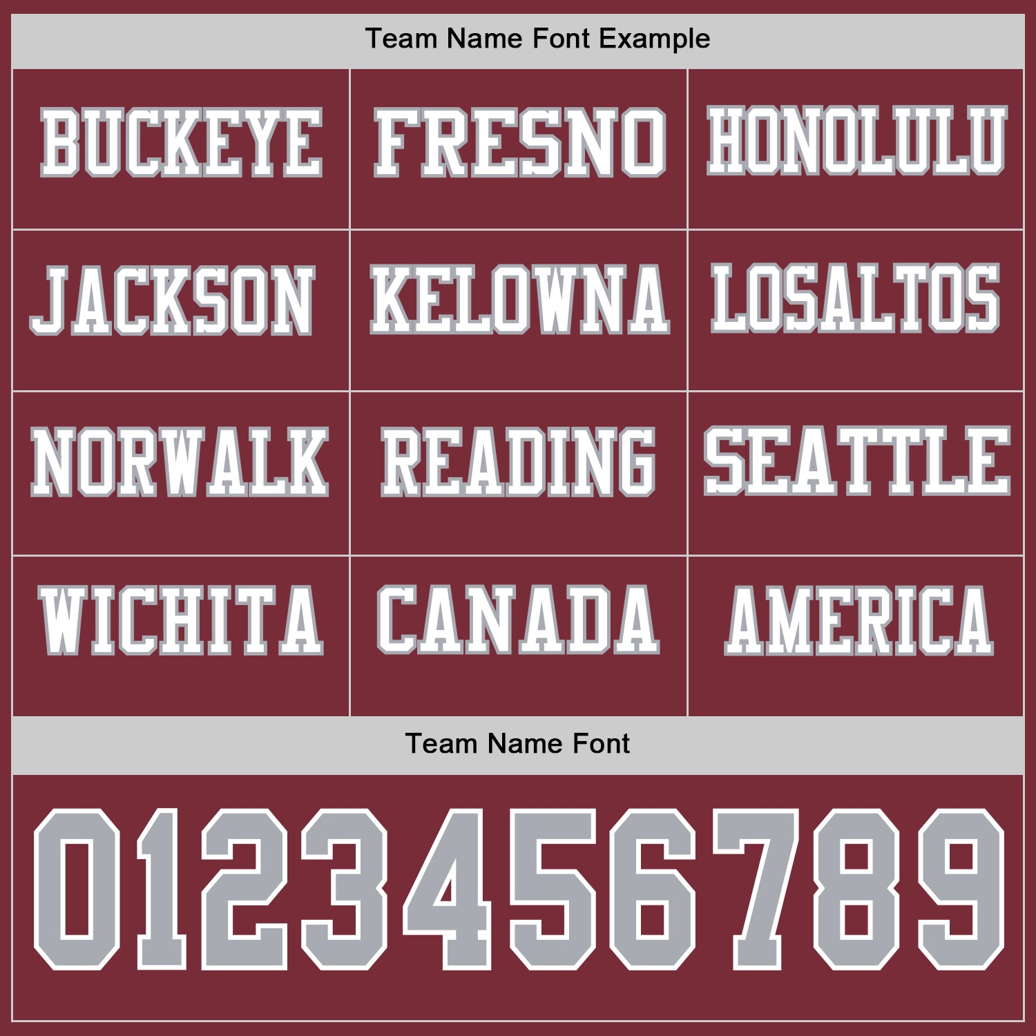 Custom Burgundy Gray-White Long Sleeve Authentic Football Jersey view 3