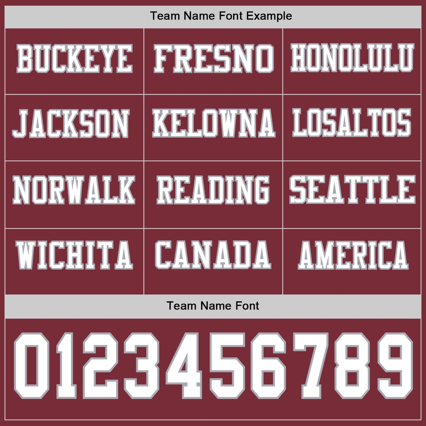 Custom Burgundy White-Gray Long Sleeve Authentic Football Jersey view 3