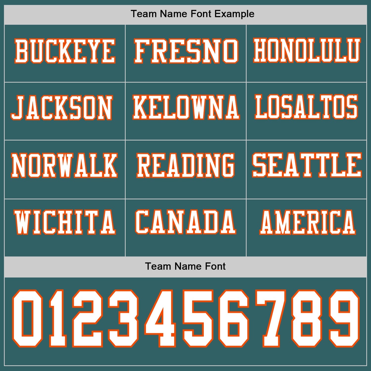 Custom Midnight Green White-Orange Long Sleeve Authentic Football Jersey view 3