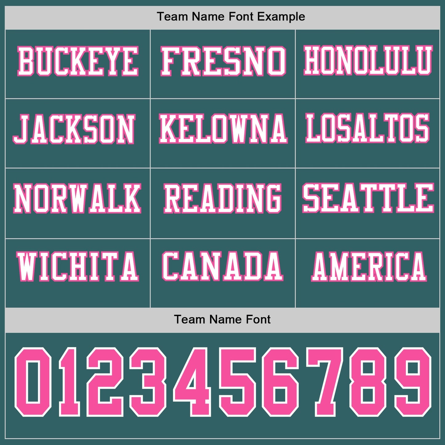 Custom Midnight Green Pink-White Long Sleeve Authentic Football Jersey view 3