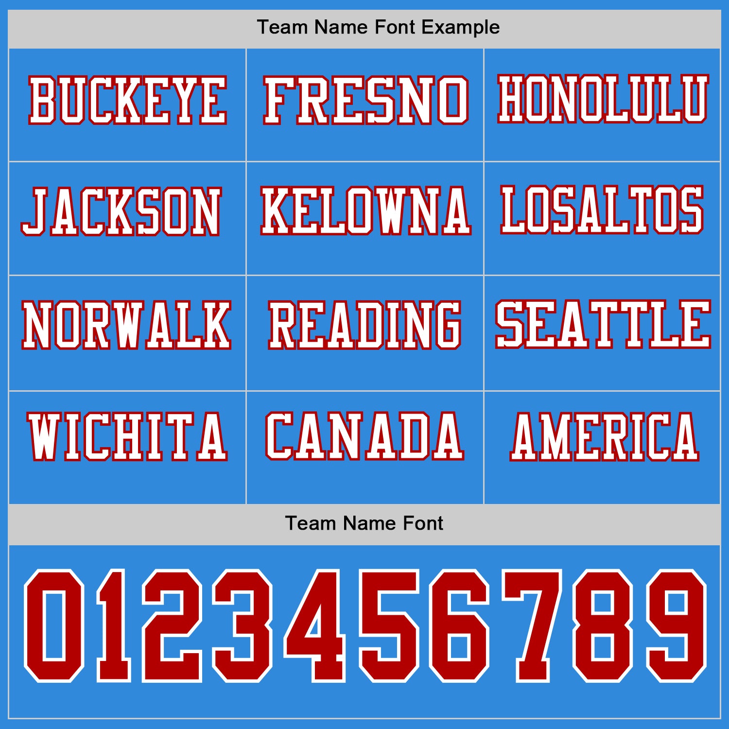 Custom Powder Blue Red-White Long Sleeve Authentic Football Jersey view 3