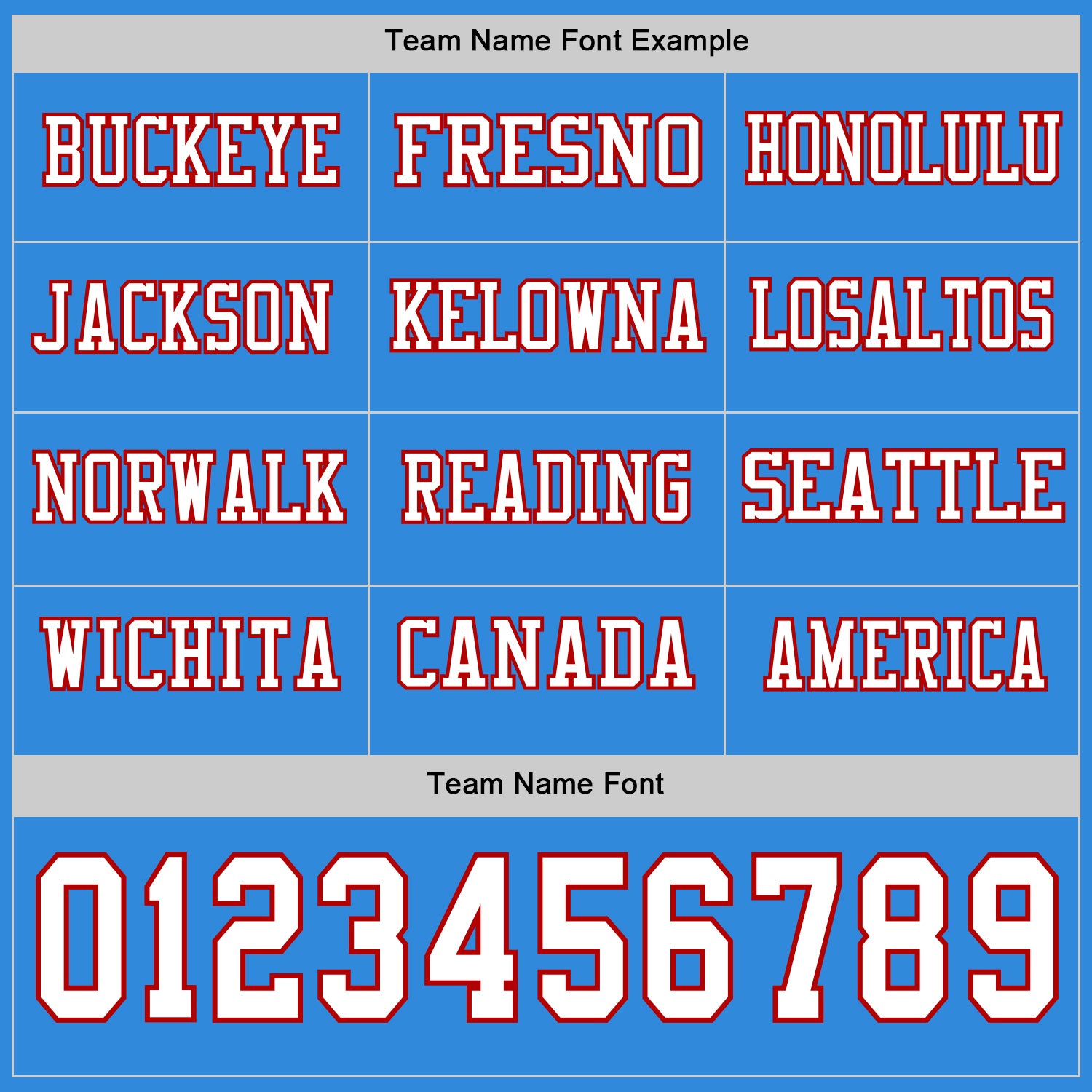 Custom Powder Blue White-Red Long Sleeve Authentic Football Jersey view 3