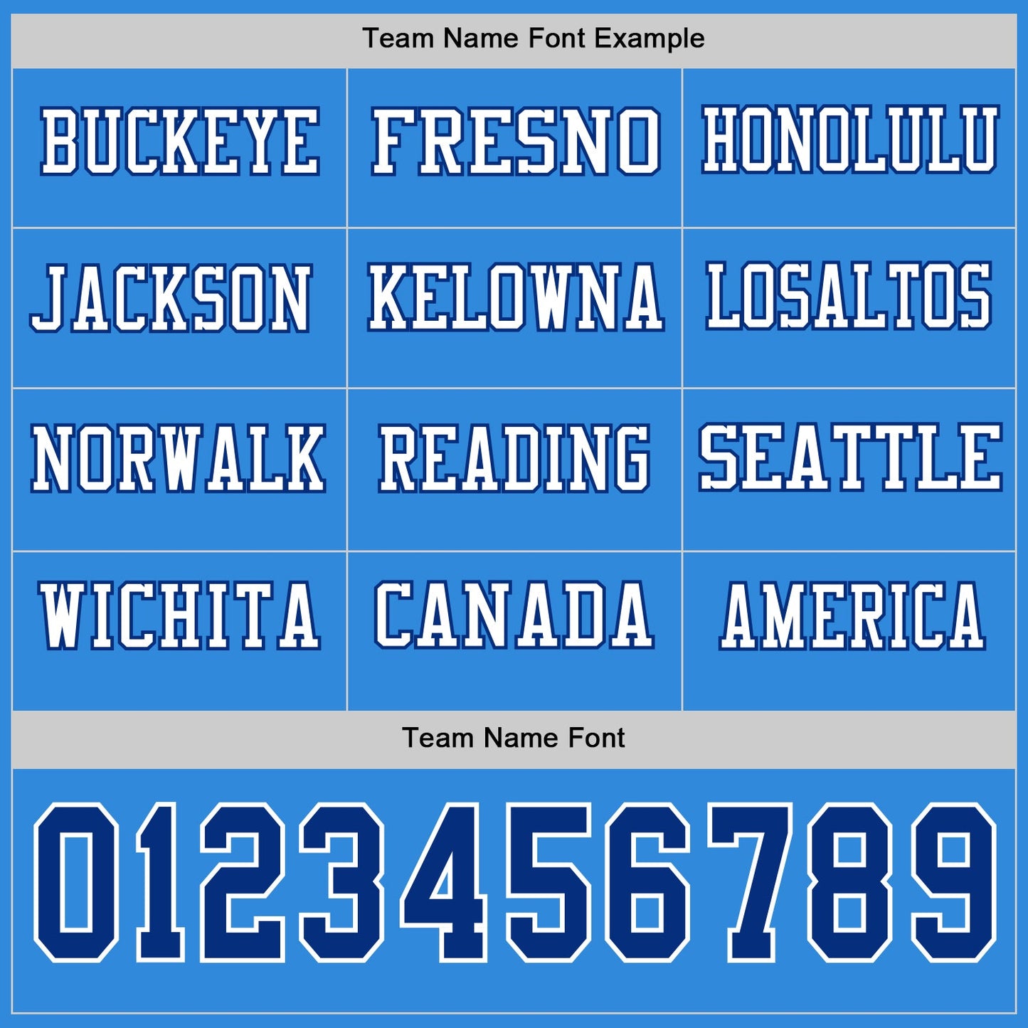 Custom Powder Blue Royal-White Long Sleeve Authentic Football Jersey view 3