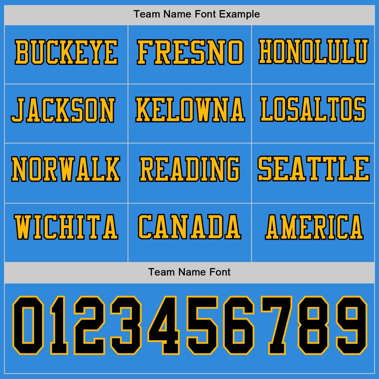 Custom Powder Blue Black-Gold Long Sleeve Authentic Football Jersey view 3