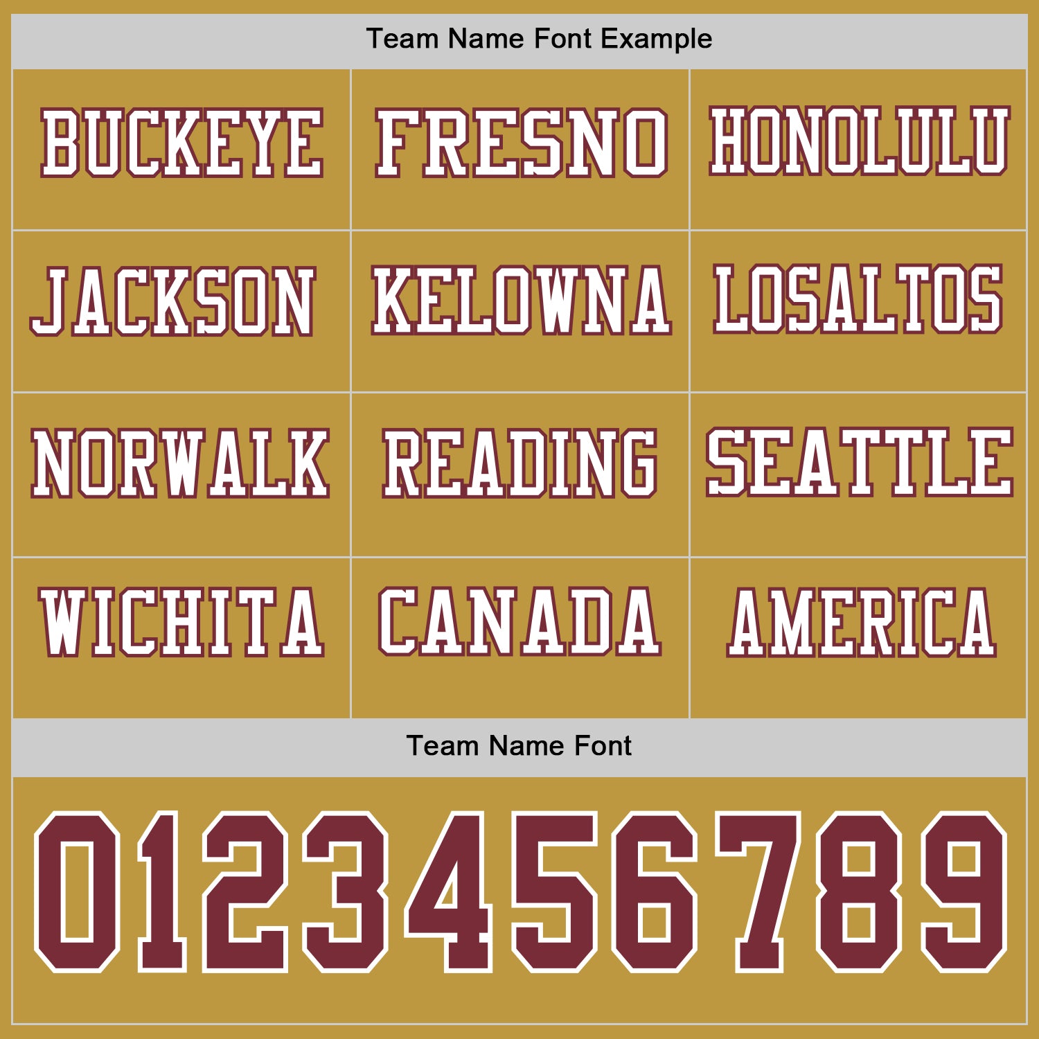 Custom Old Gold Burgundy-White Long Sleeve Authentic Football Jersey view 3