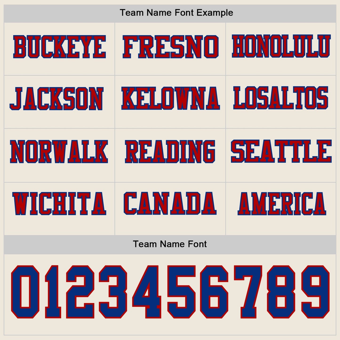 Custom Cream Royal-Red Long Sleeve Authentic Football Jersey view 3