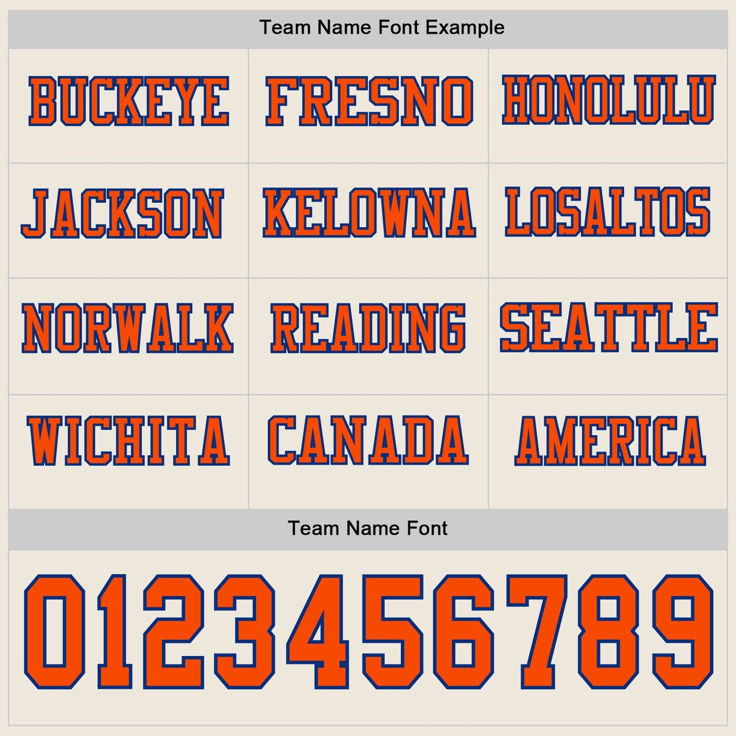 Custom Cream Orange-Royal Long Sleeve Authentic Football Jersey view 3