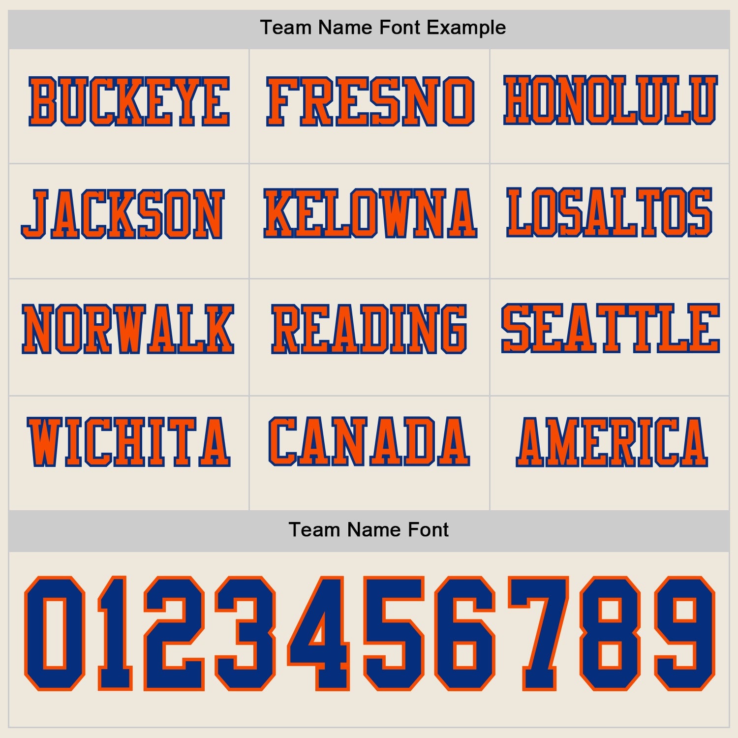 Custom Cream Royal-Orange Long Sleeve Authentic Football Jersey view 3