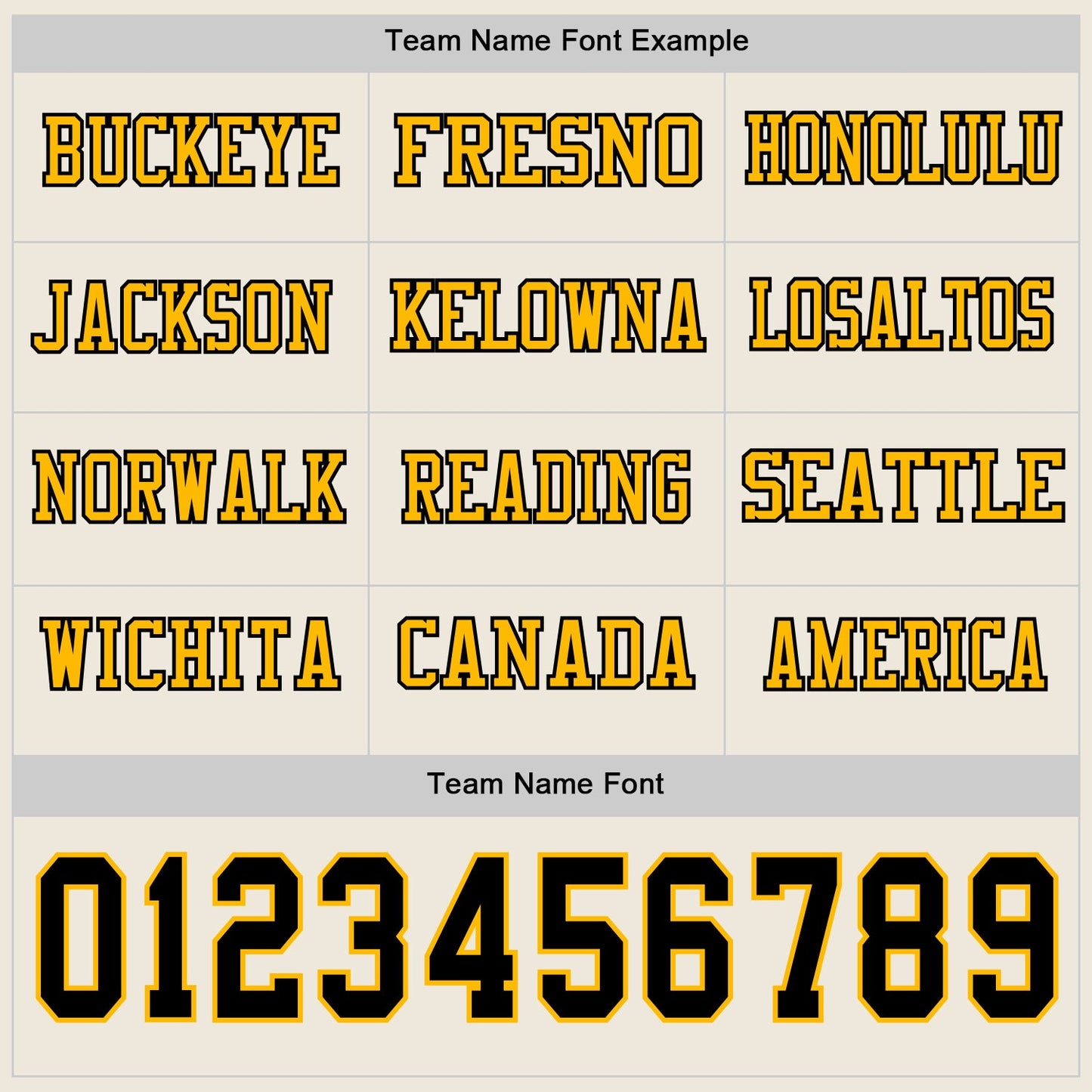 Custom Cream Black-Gold Long Sleeve Authentic Football Jersey view 3