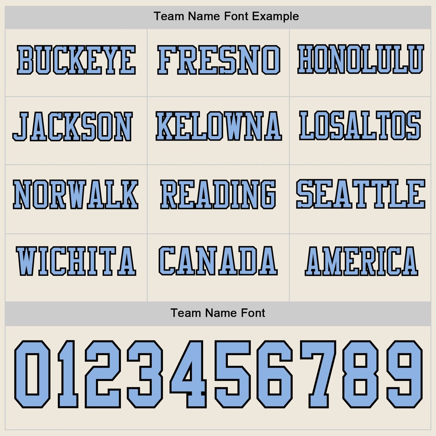 Custom Cream Light Blue-Black Long Sleeve Authentic Football Jersey view 3