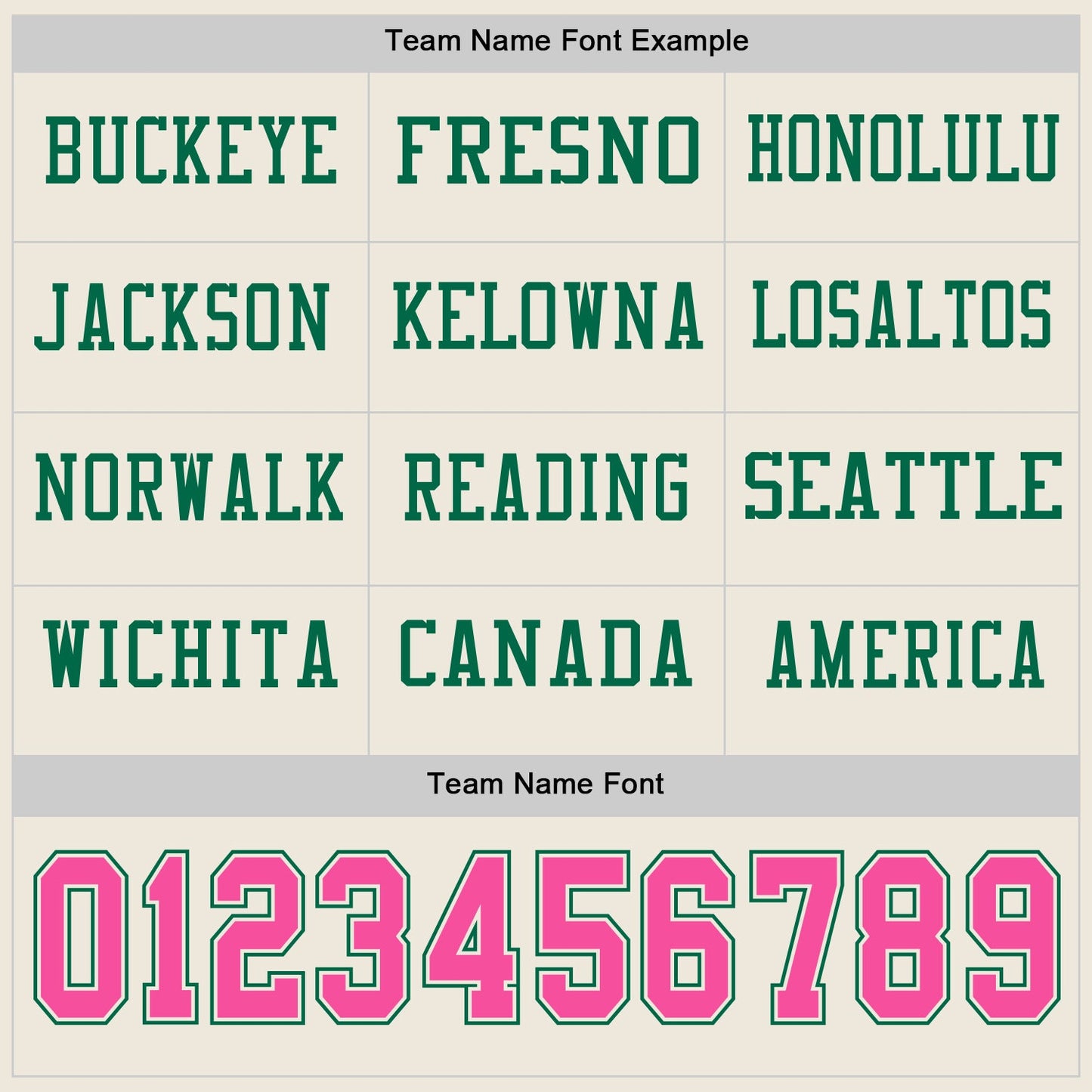 Custom Cream Pink-Kelly Green Long Sleeve Authentic Football Jersey view 3