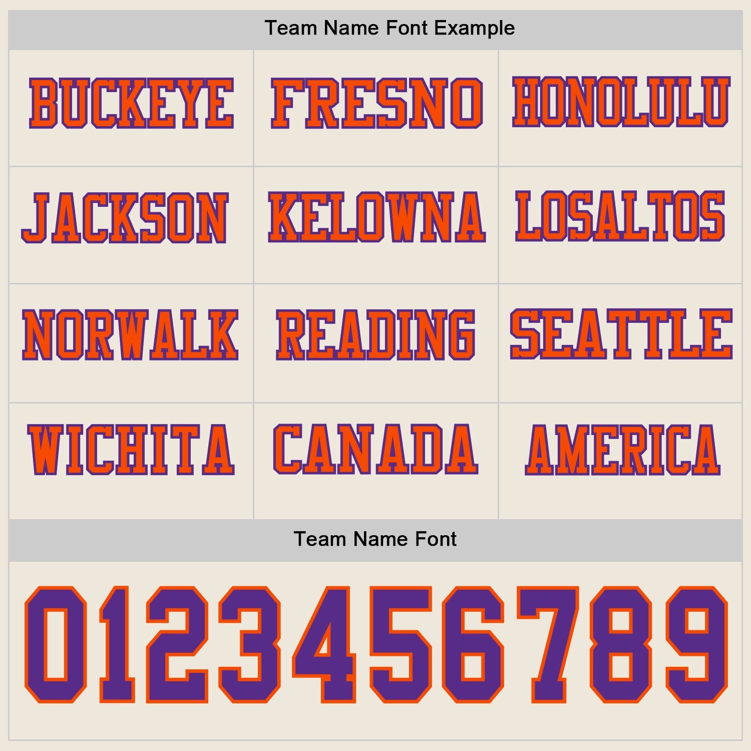 Custom Cream Purple-Orange Long Sleeve Authentic Football Jersey view 3