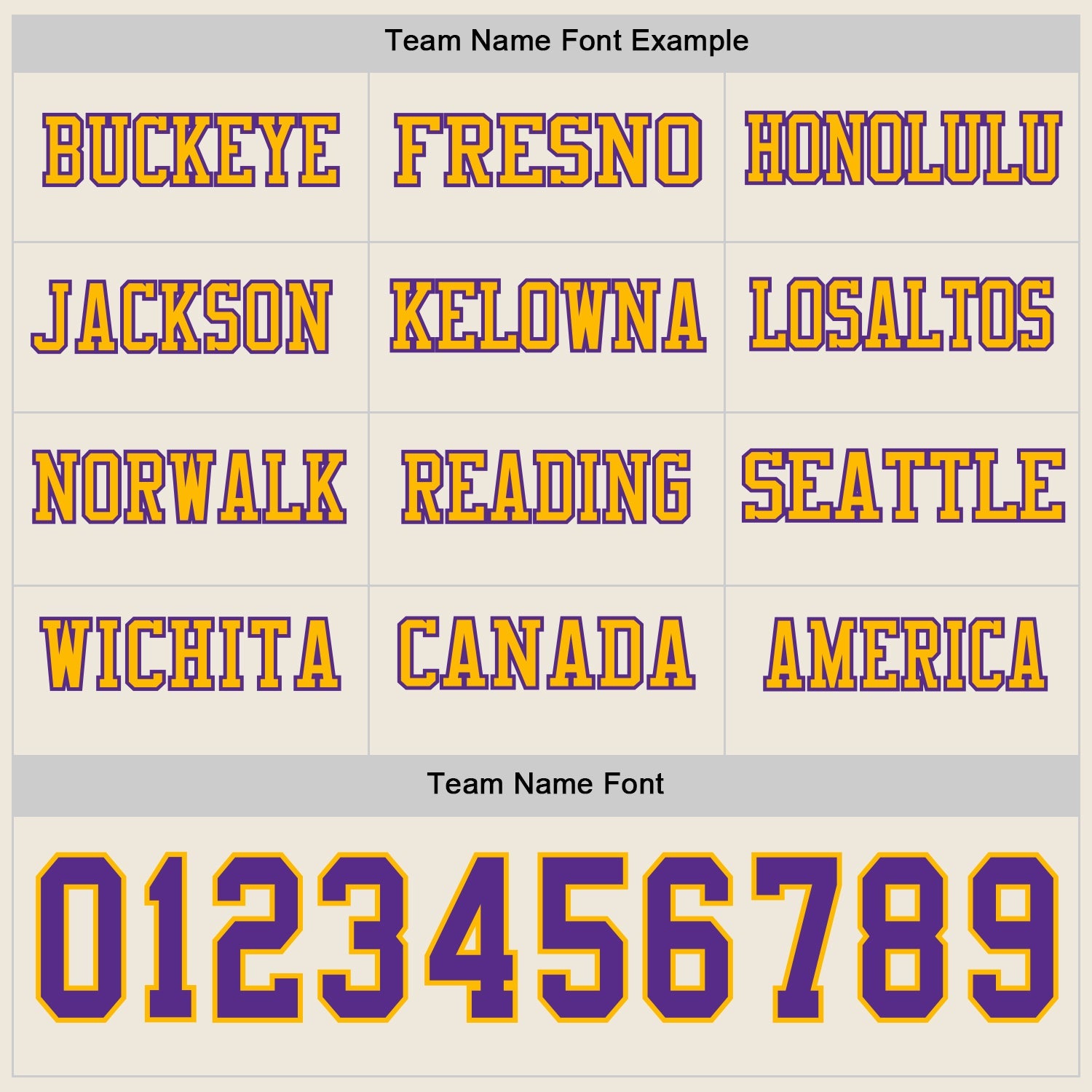 Custom Cream Purple-Gold Long Sleeve Authentic Football Jersey view 3