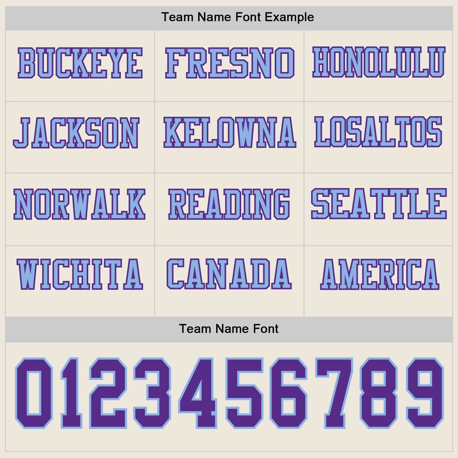 Custom Cream Purple-Light Blue Long Sleeve Authentic Football Jersey view 3