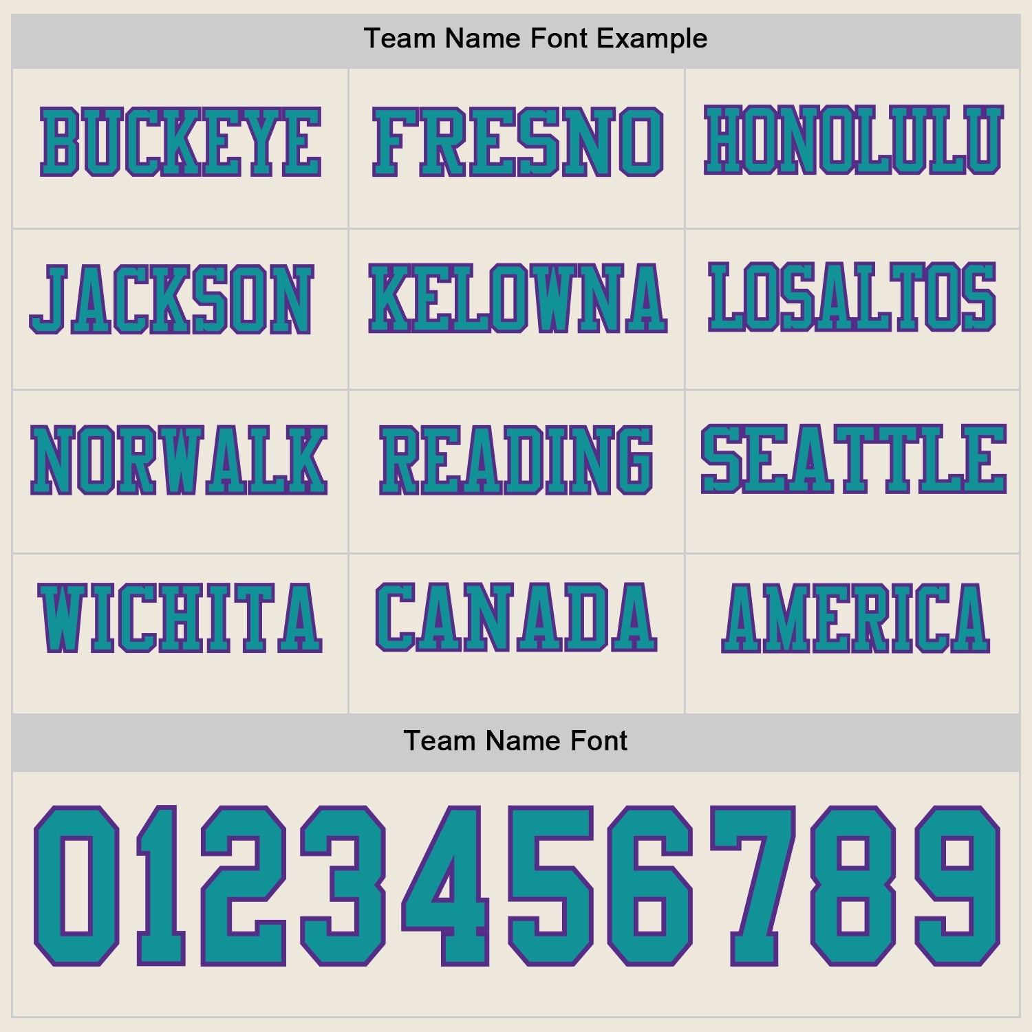 Custom Cream Teal-Purple Long Sleeve Authentic Football Jersey view 3