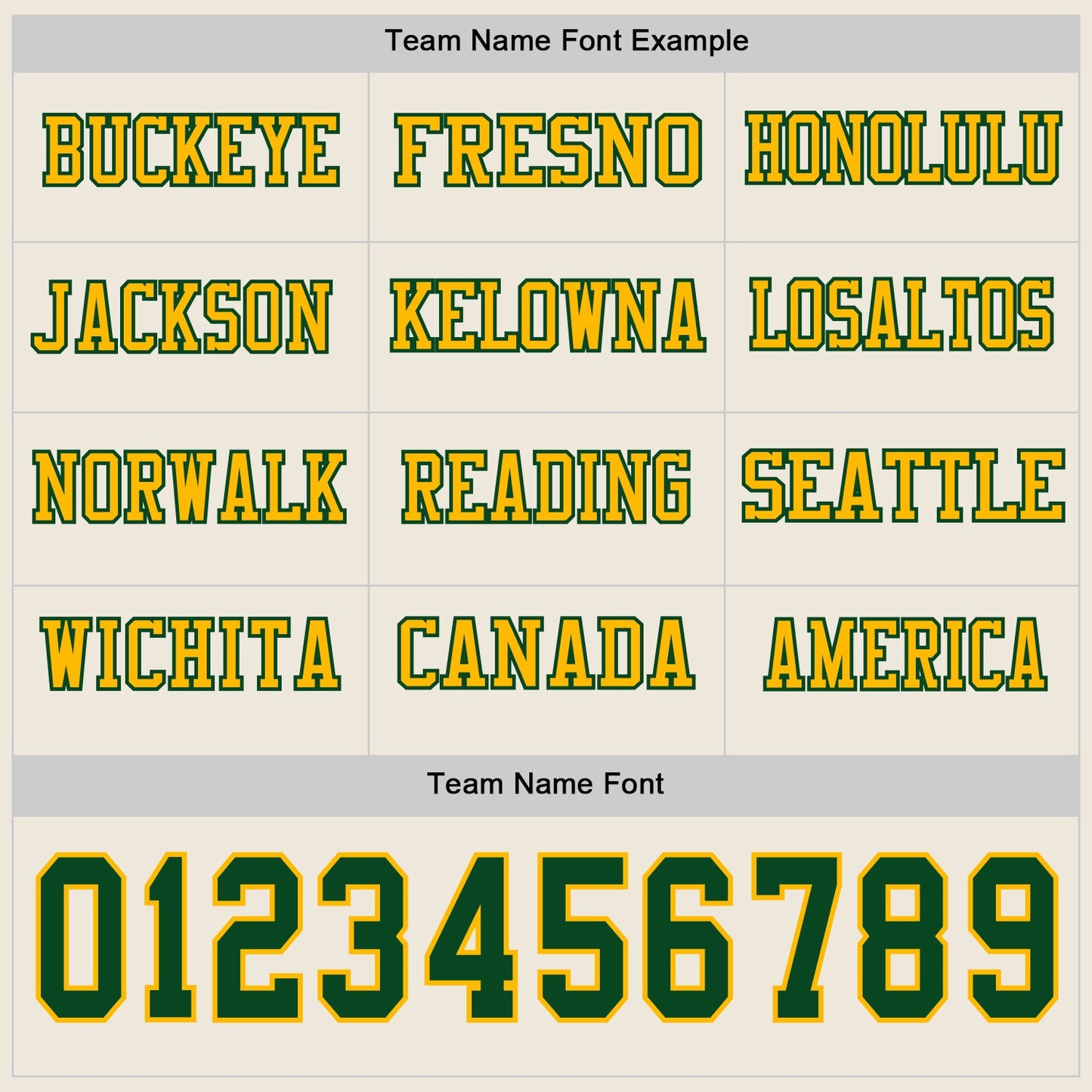 Custom Cream Green-Gold Long Sleeve Authentic Football Jersey view 3