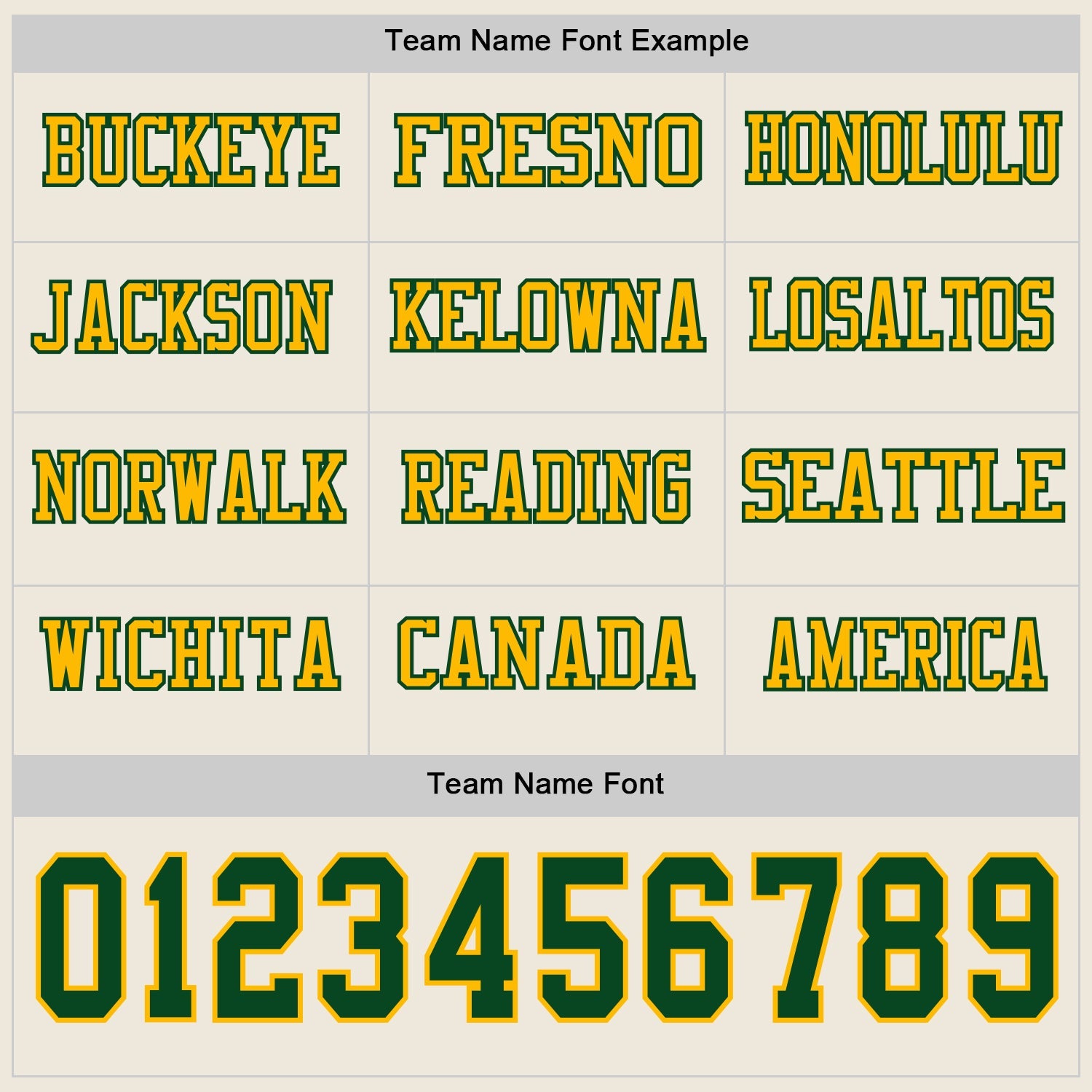 Custom Cream Green-Gold Long Sleeve Authentic Football Jersey view 3