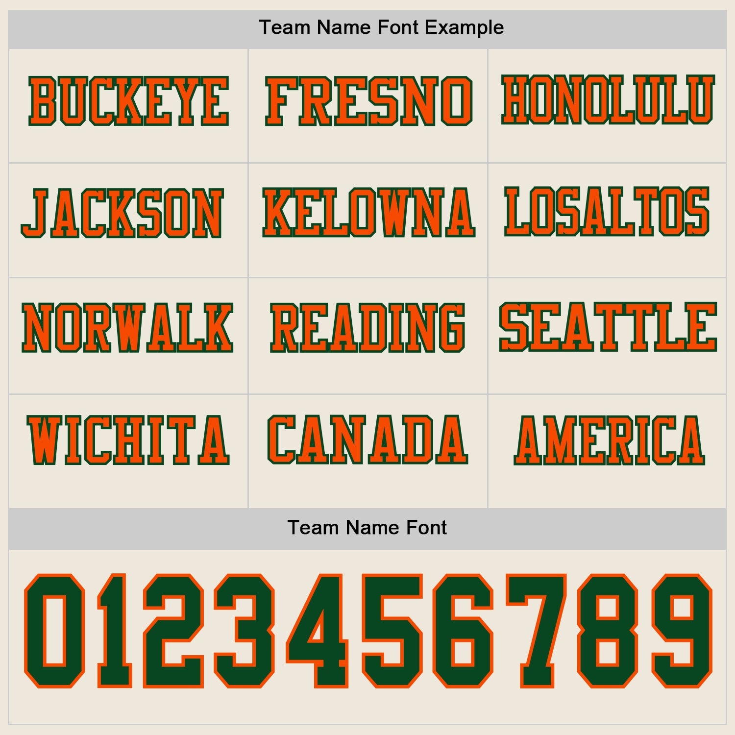 Custom Cream Green-Orange Long Sleeve Authentic Football Jersey view 3