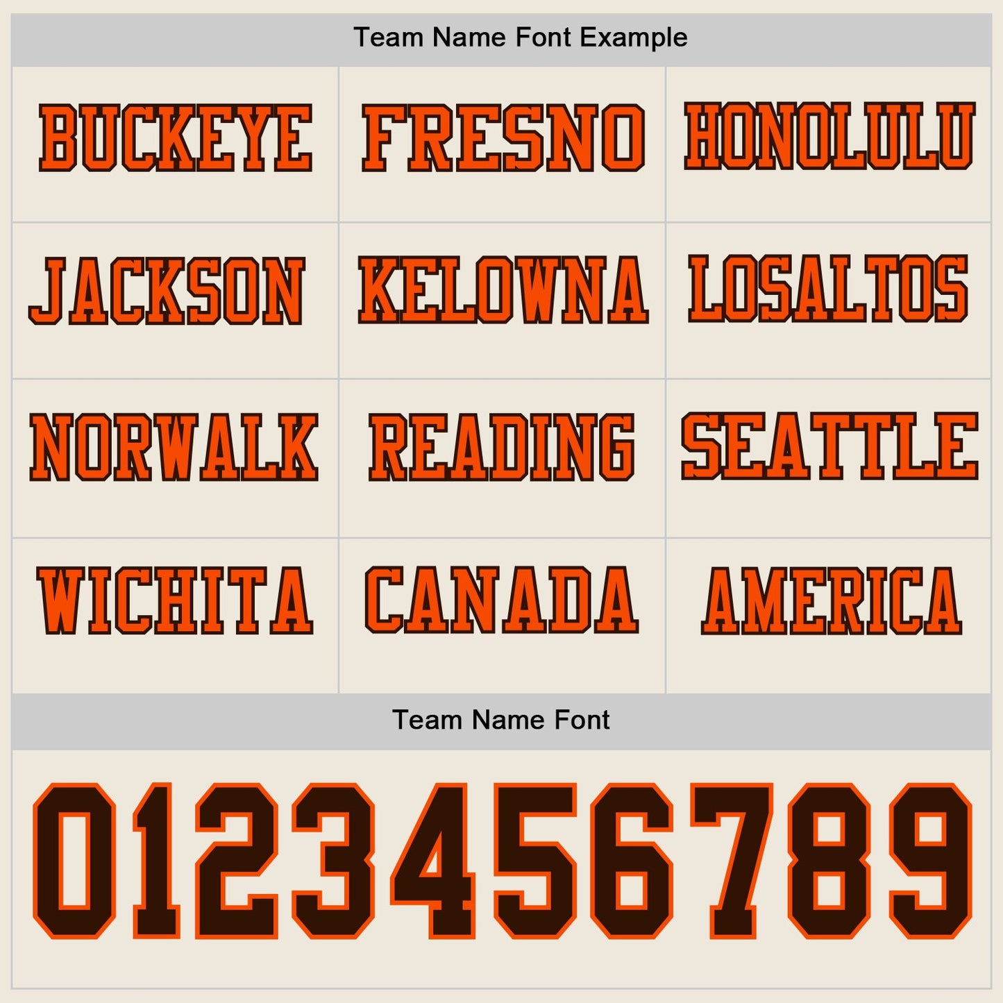 Custom Cream Brown-Orange Long Sleeve Authentic Football Jersey view 3