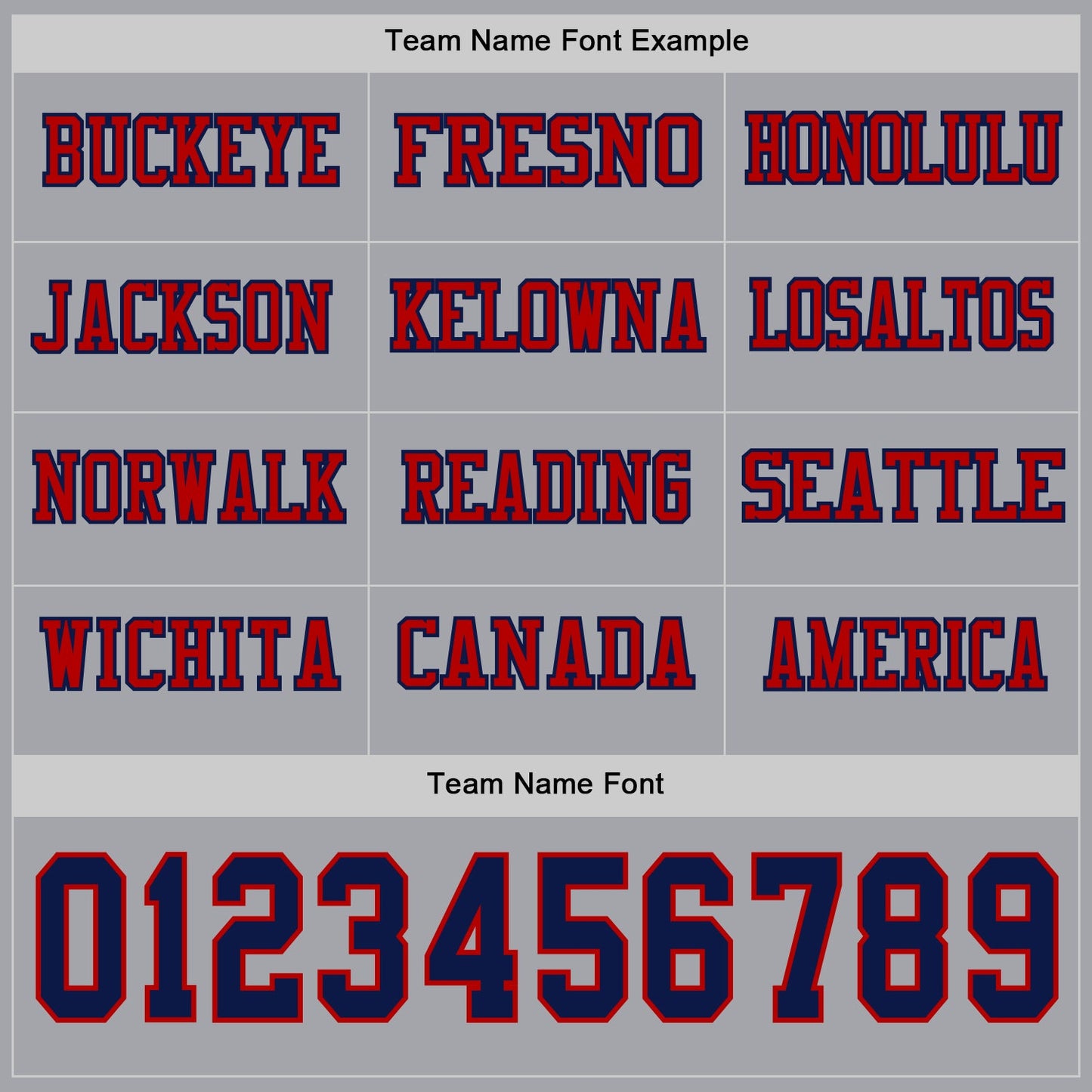 Custom Gray Navy-Red Long Sleeve Authentic Football Jersey view 3
