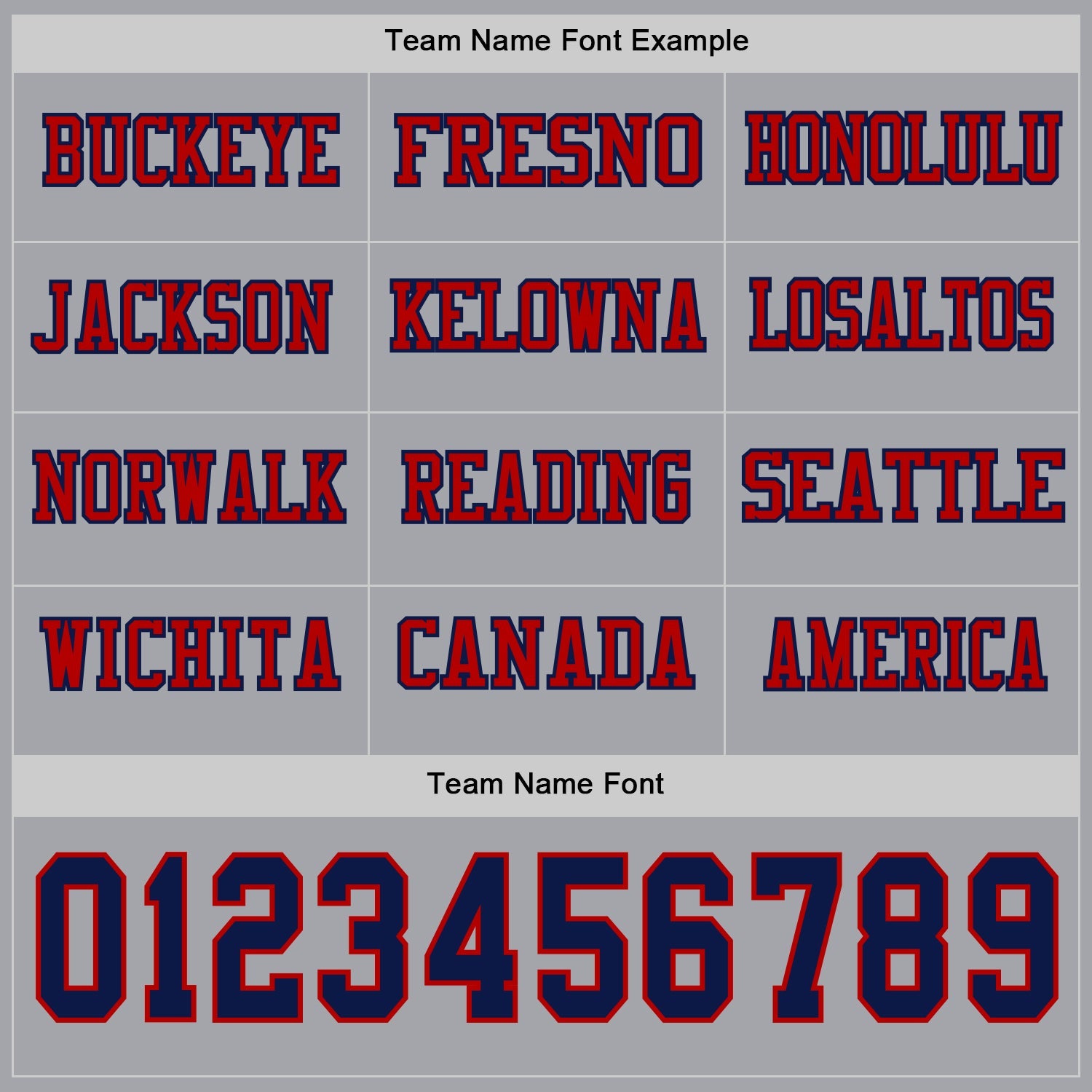 Custom Gray Navy-Red Long Sleeve Authentic Football Jersey view 3