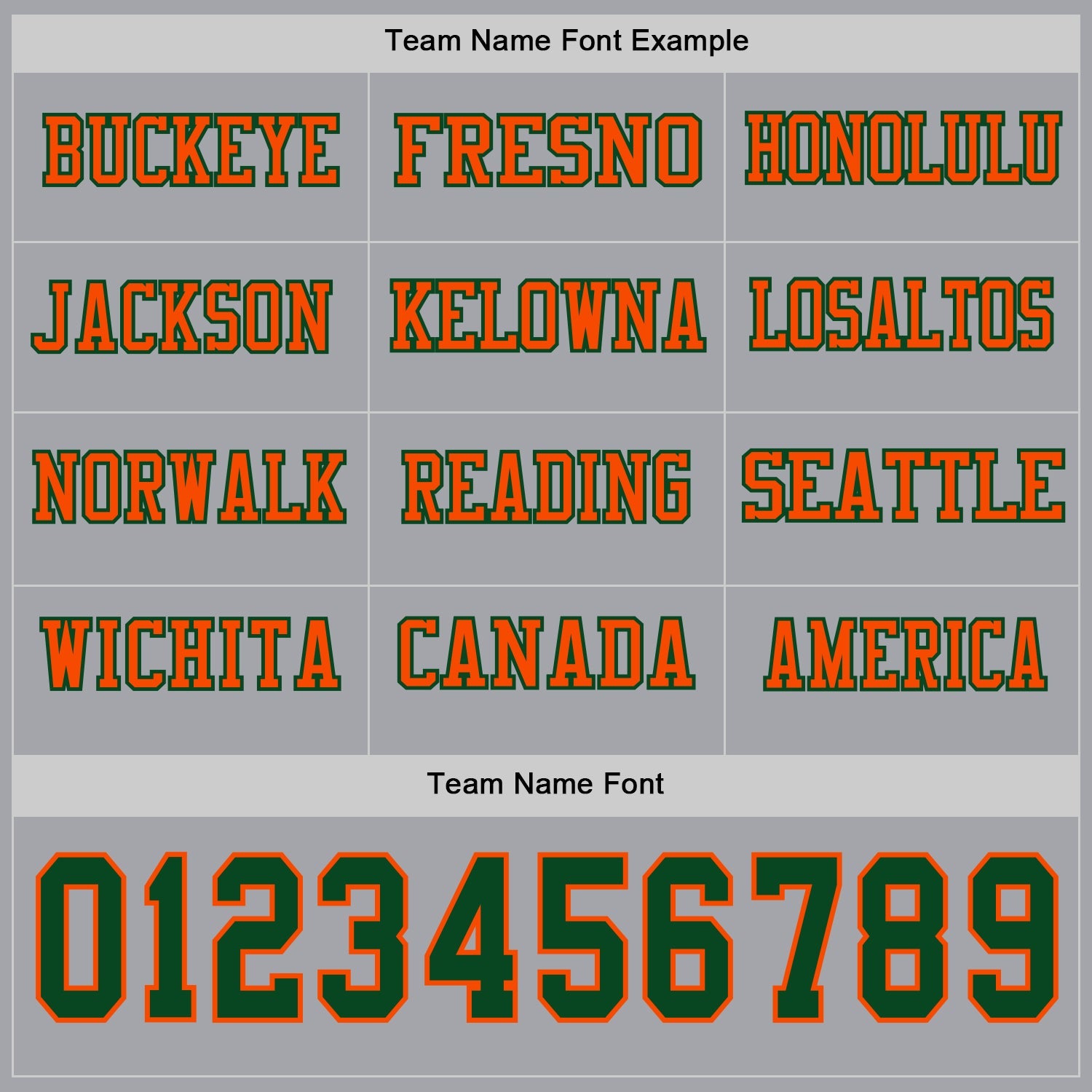 Custom Gray Green-Orange Long Sleeve Authentic Football Jersey view 3