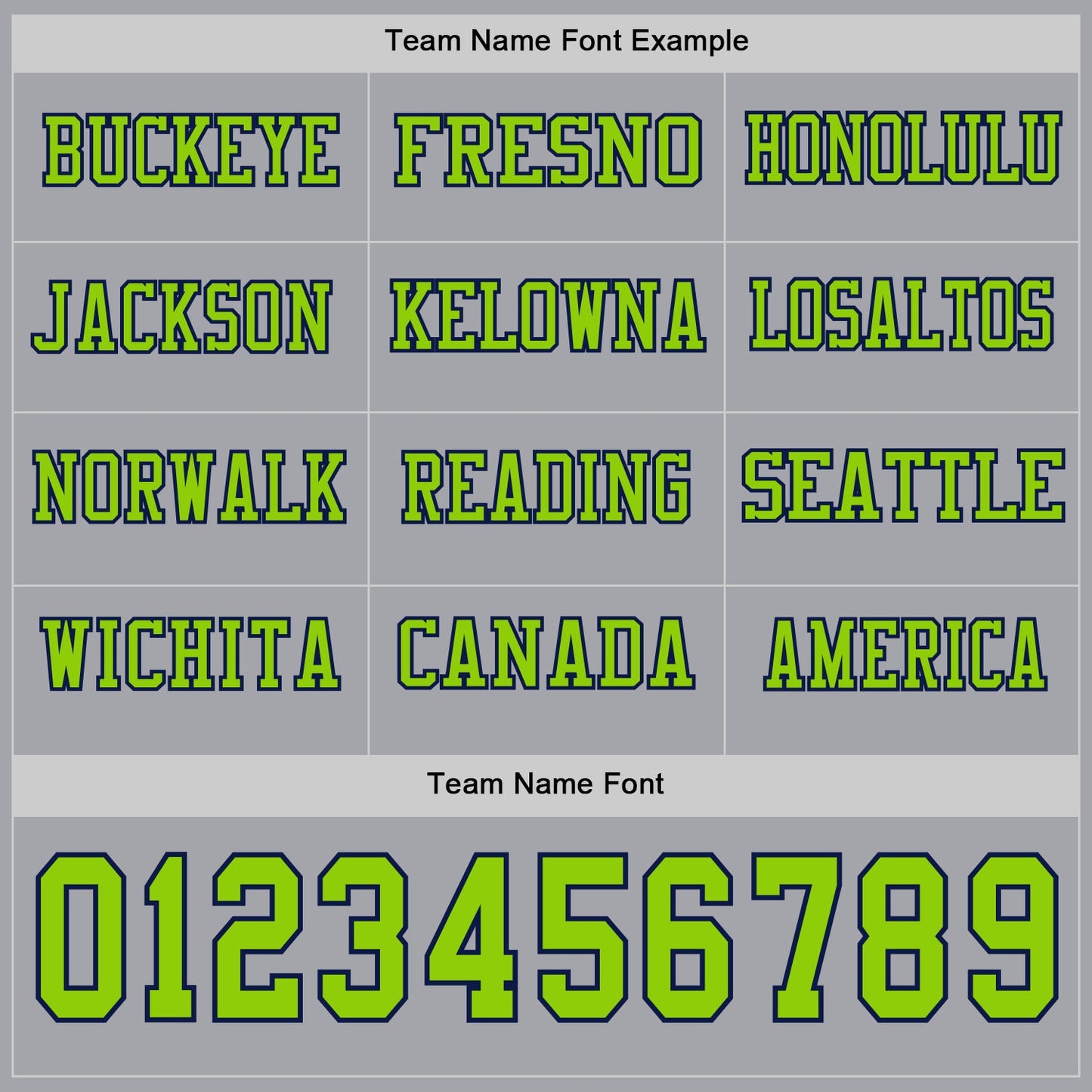Custom Gray Neon Green-Navy Long Sleeve Authentic Football Jersey view 3