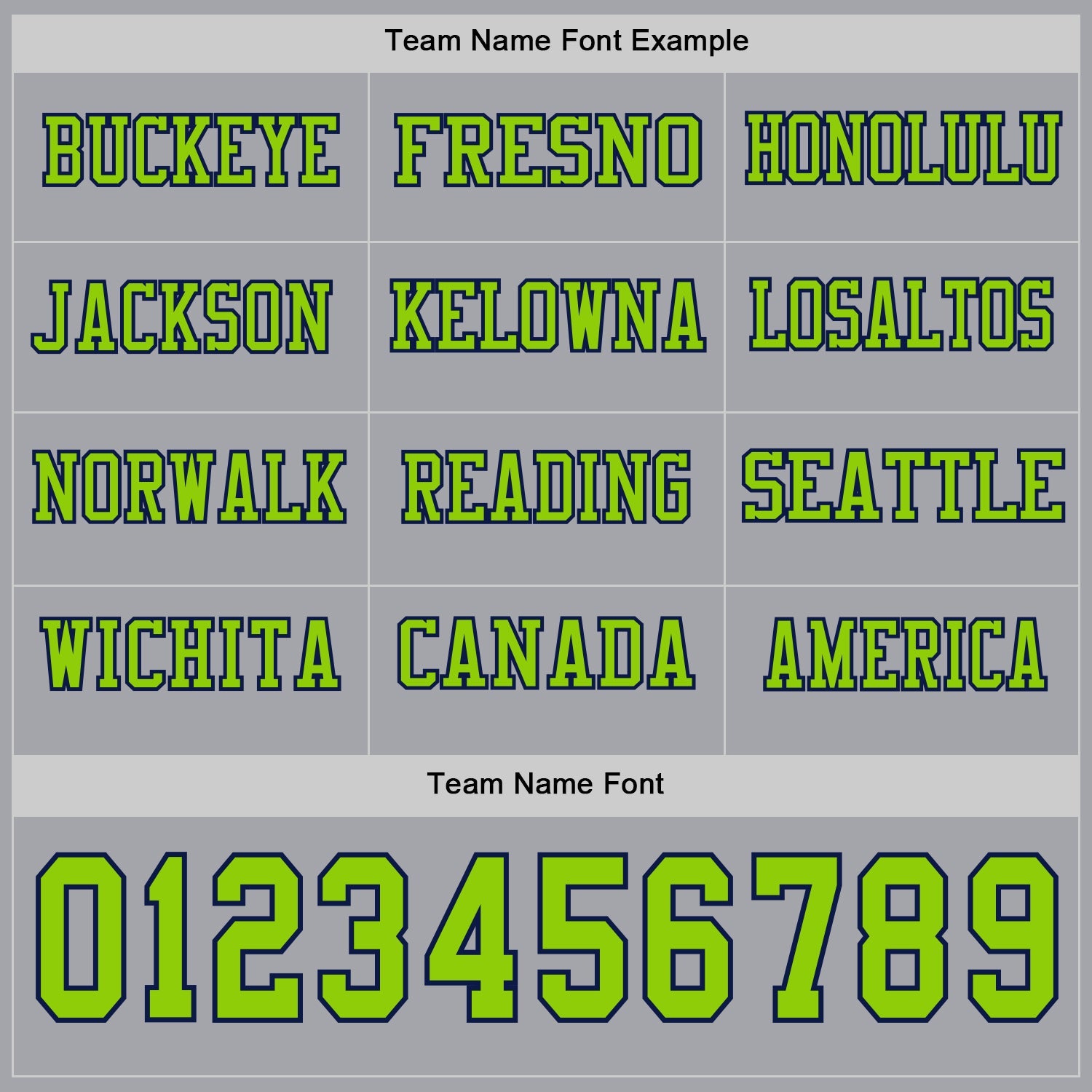Custom Gray Neon Green-Navy Long Sleeve Authentic Football Jersey view 3