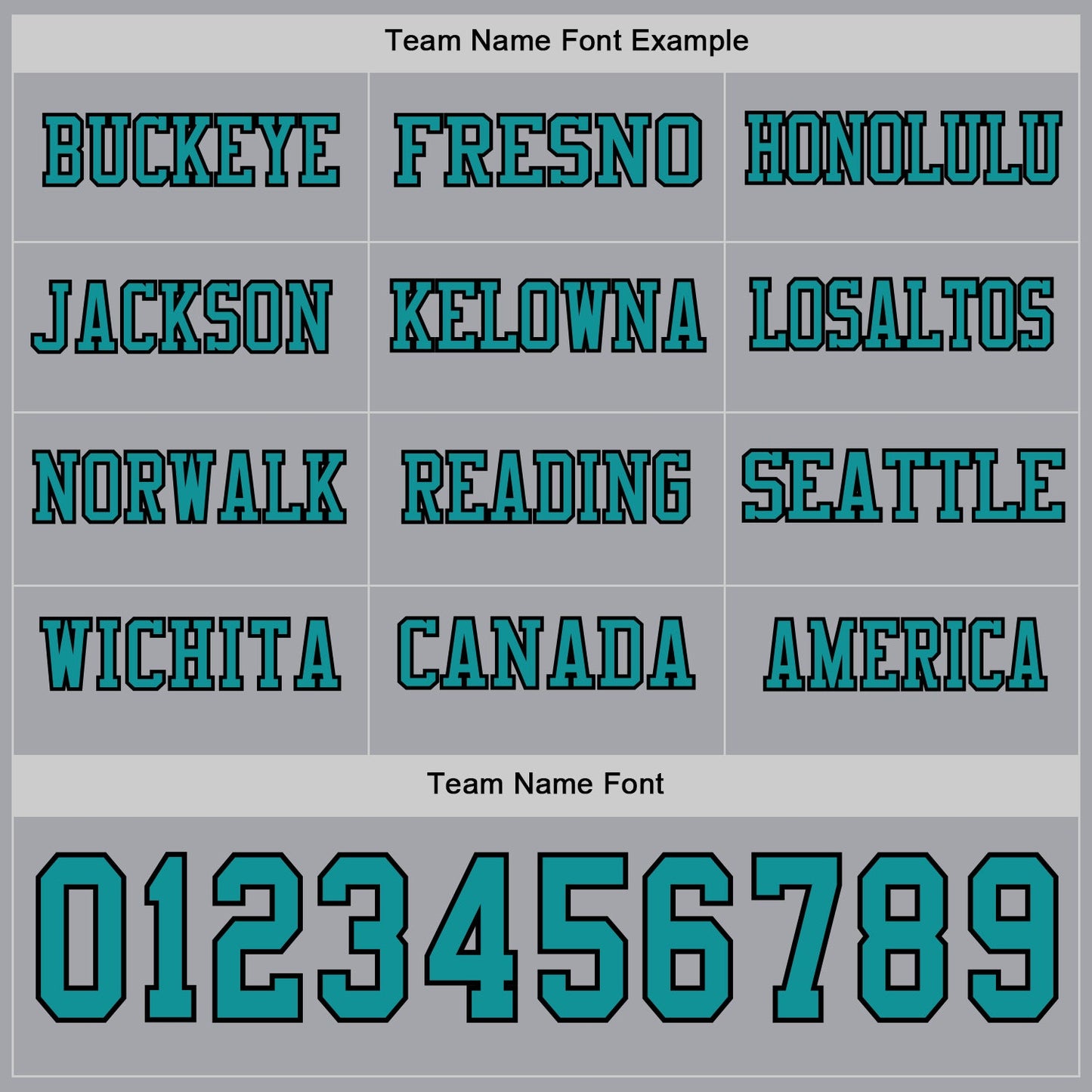 Custom Gray Teal-Black Long Sleeve Authentic Football Jersey view 3