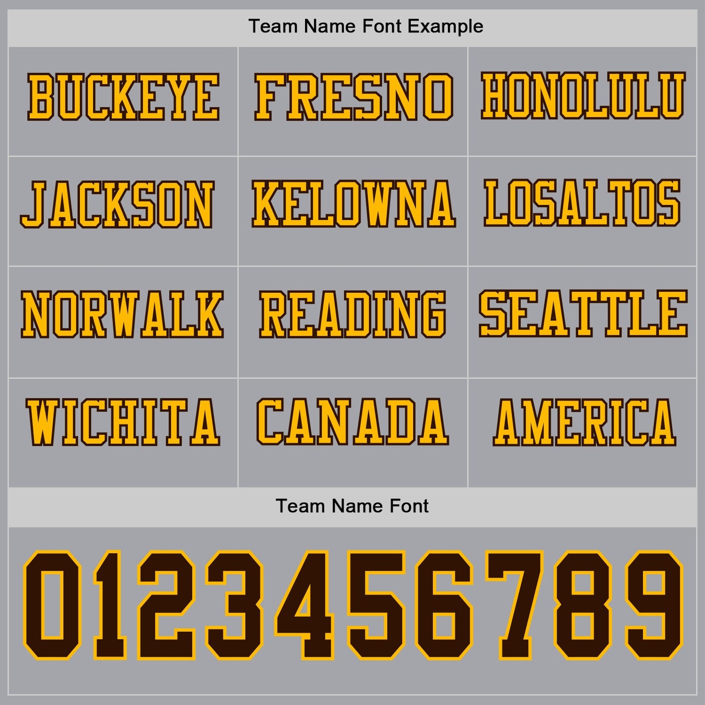 Custom Gray Brown-Gold Long Sleeve Authentic Football Jersey view 3