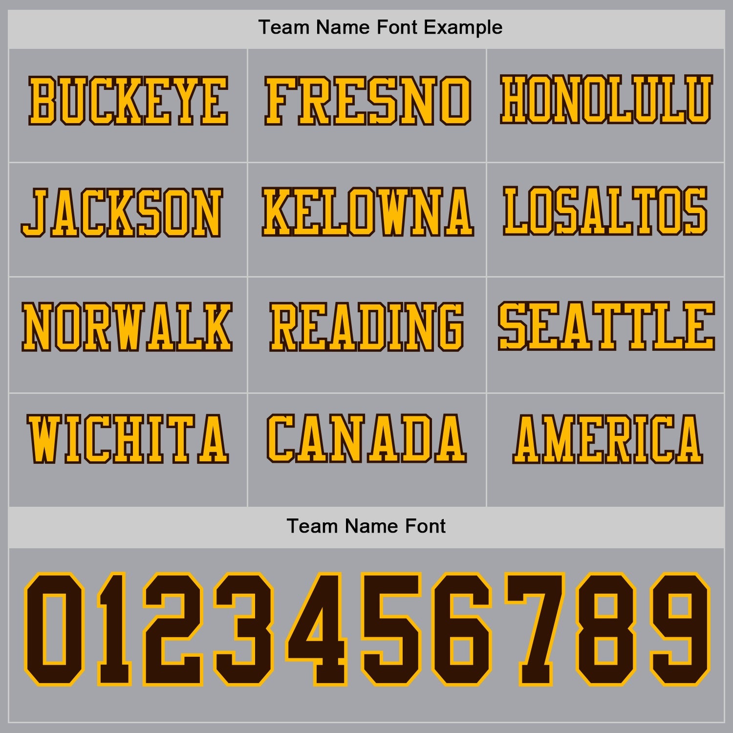 Custom Gray Brown-Gold Long Sleeve Authentic Football Jersey view 3