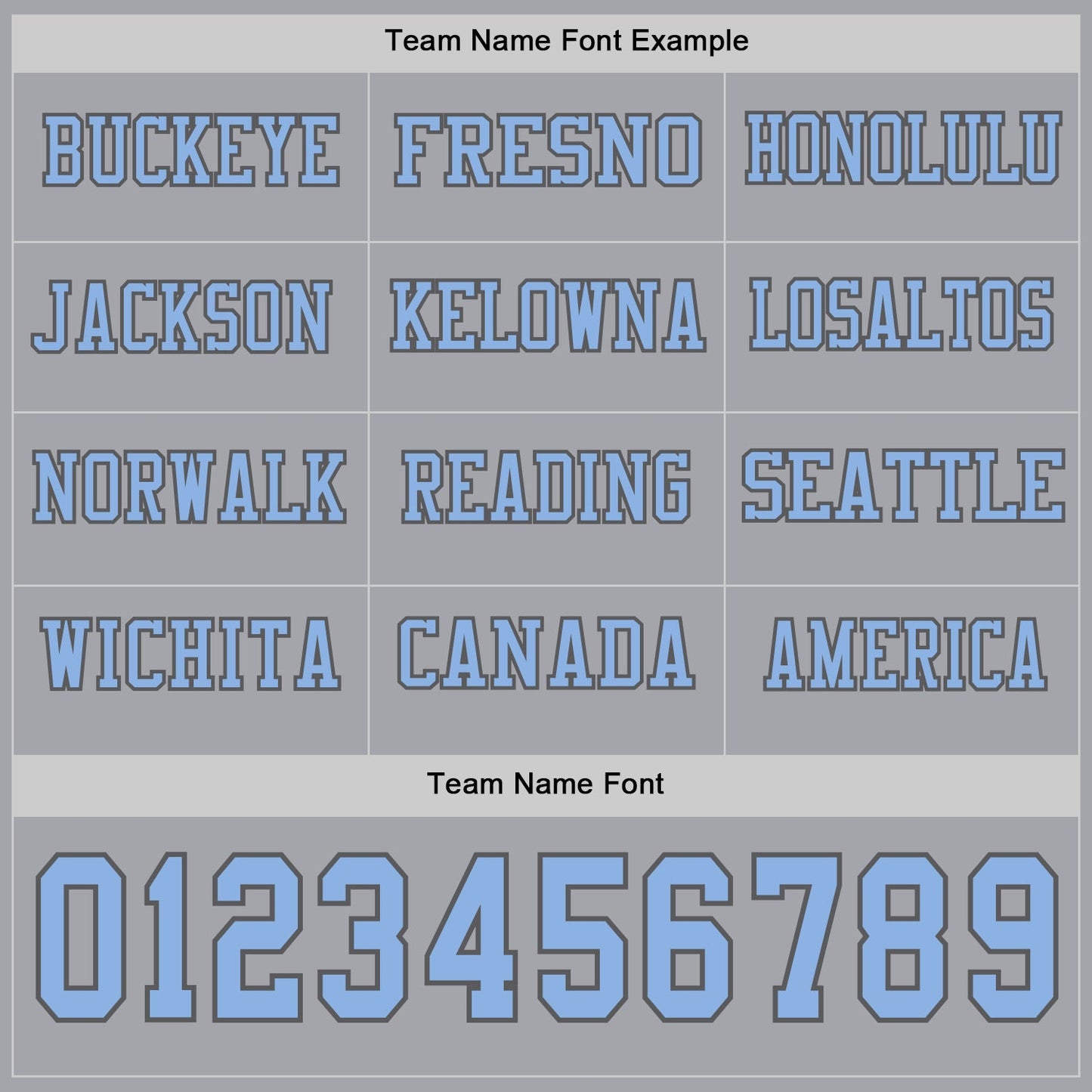 Custom Gray Light Blue-Steel Gray Long Sleeve Authentic Football Jersey view 3