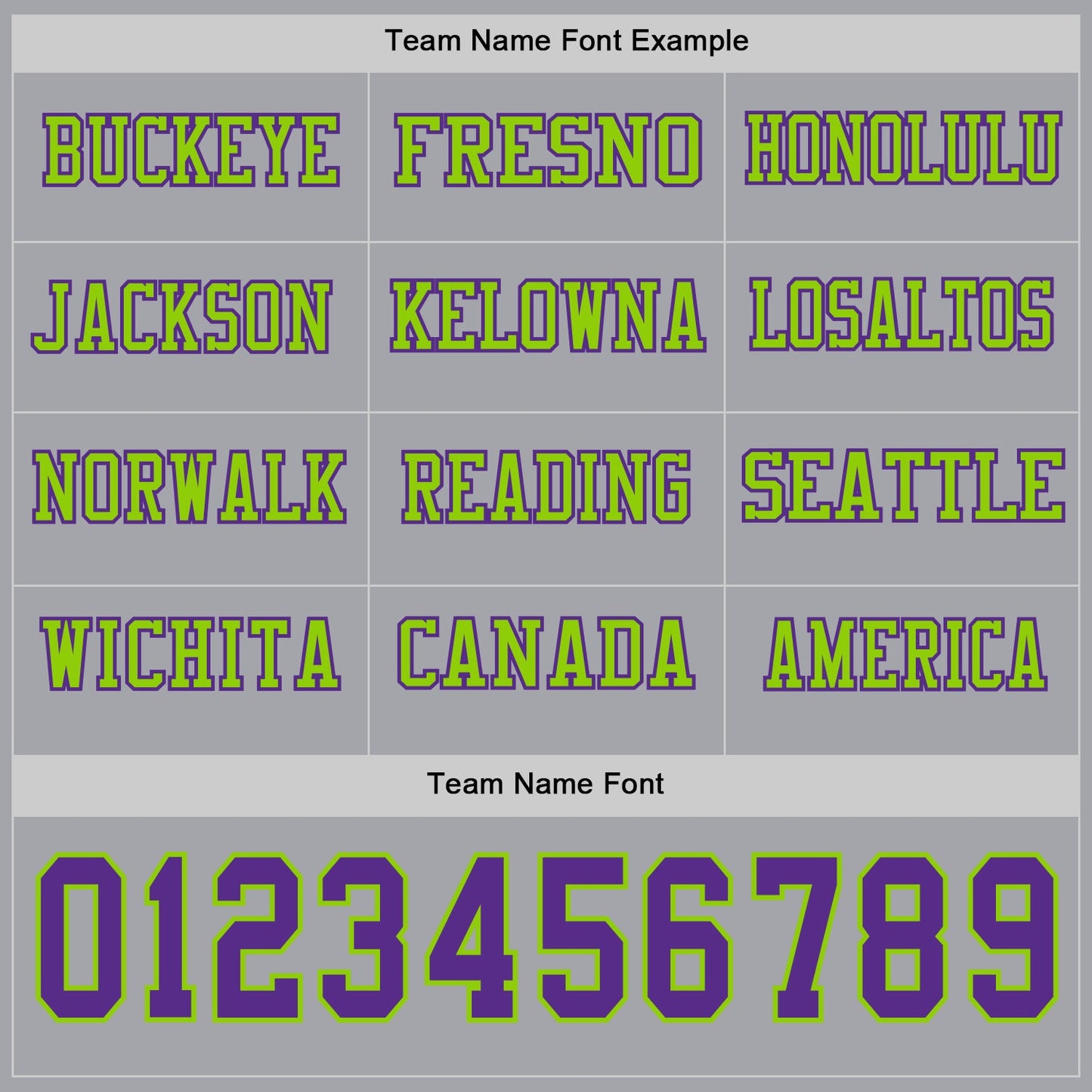 Custom Gray Purple-Neon Green Long Sleeve Authentic Football Jersey view 3