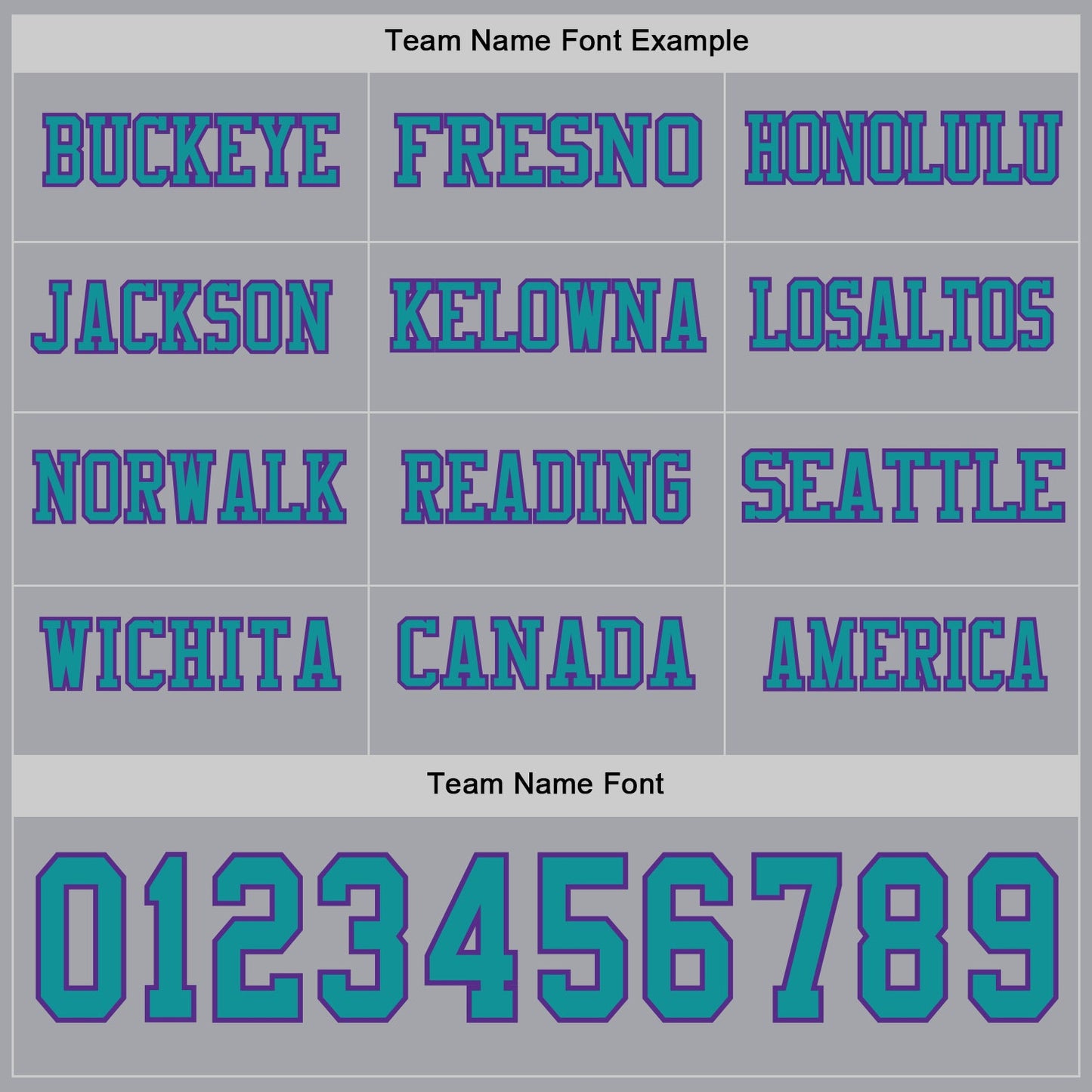 Custom Gray Teal-Purple Long Sleeve Authentic Football Jersey view 3
