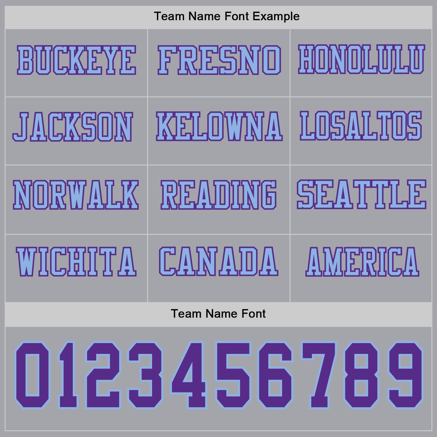 Custom Gray Purple-Light Blue Long Sleeve Authentic Football Jersey view 3