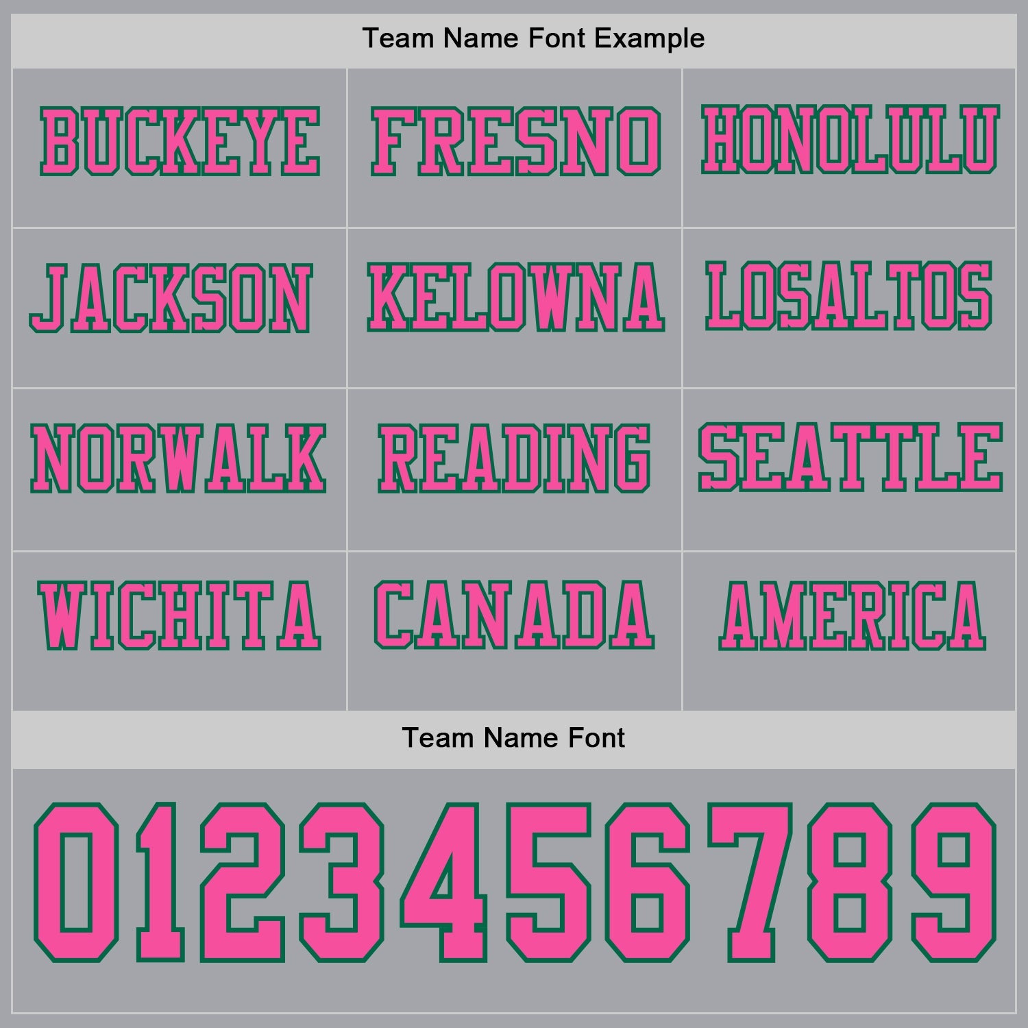 Custom Gray Pink-Kelly Green Long Sleeve Authentic Football Jersey view 3