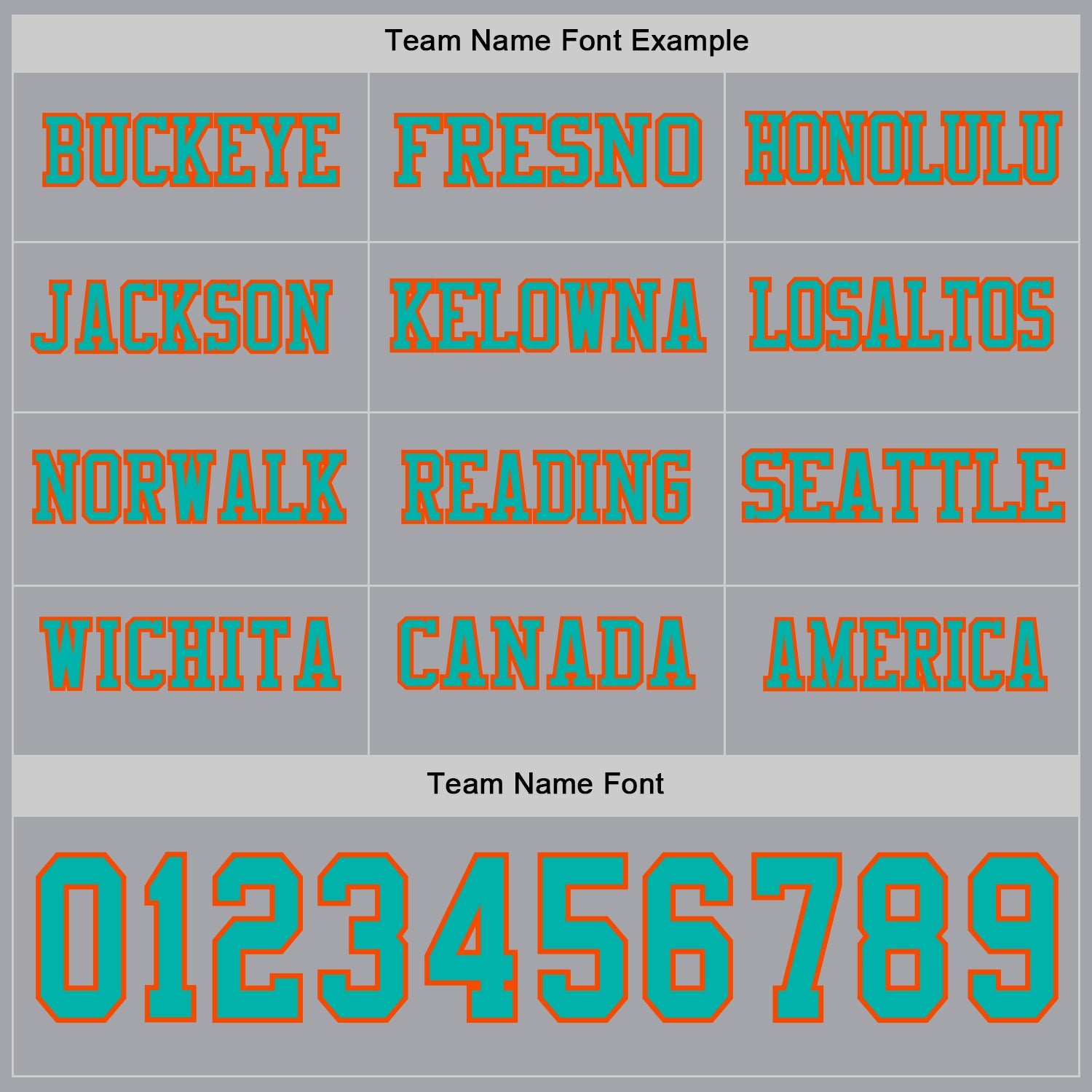 Custom Gray Aqua-Orange Long Sleeve Authentic Football Jersey view 3