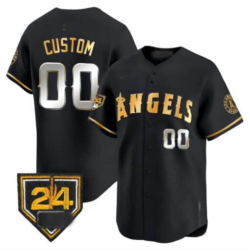 Custom Los Angeles Angels 2024 Spring Training Patch Vapor Premier Limited – All Stitched Baseball Jersey - Main View