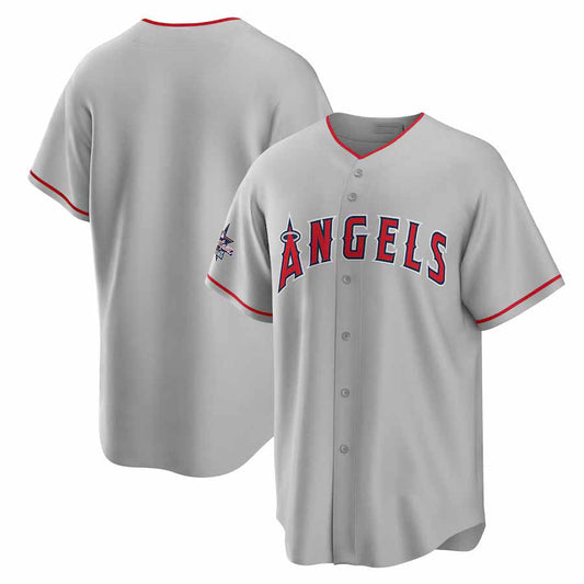 Los Angeles Angels 2025 All-Star Game Away Replica Jersey - Gray Stitched Baseball Jersey - Main View
