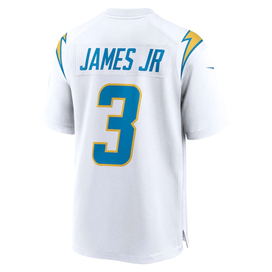 LA.Chargers #3 Derwin James Jr. White Game Jersey Stitched American Football Jerseys - Main View