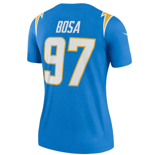 LA.Chargers #97 Joey Bosa Powder Blue Legend Jersey Stitched American Football Jerseys - Main View