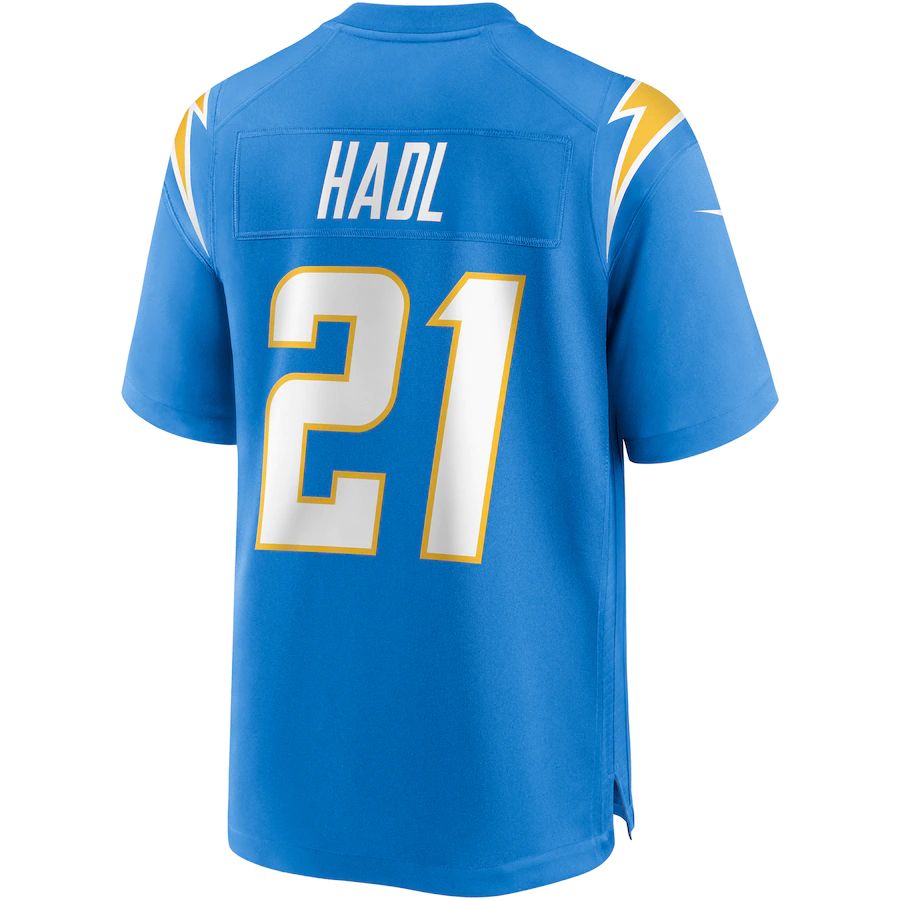 LA.Chargers #21 John Hadl Powder Blue Game Retired Player Jersey Stitched American Football Jerseys - Main View