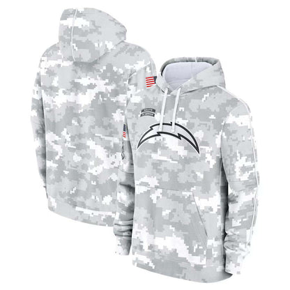 LA.Chargers 2024 Salute To Service Club Pullover Hoodie Cheap sale Birthday and Christmas gifts Stitched American Football Jerseys - Main View