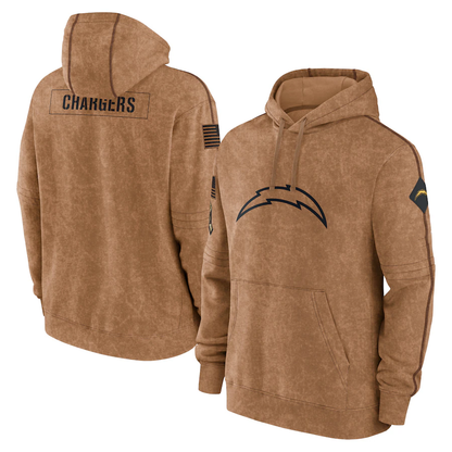 LA.Chargers 2023 Salute To Service Club Pullover Hoodie Cheap sale Birthday and Christmas gifts Stitched American Football Jerseys - Main View