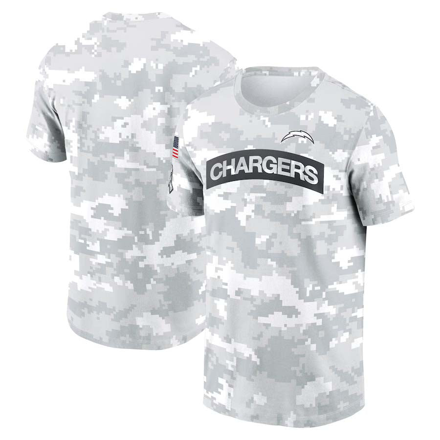 LA.Chargers 2024 Salute To Service Club Pullover T-Shirt Birthday and Christmas gifts Stitched American Football Jerseys - Main View