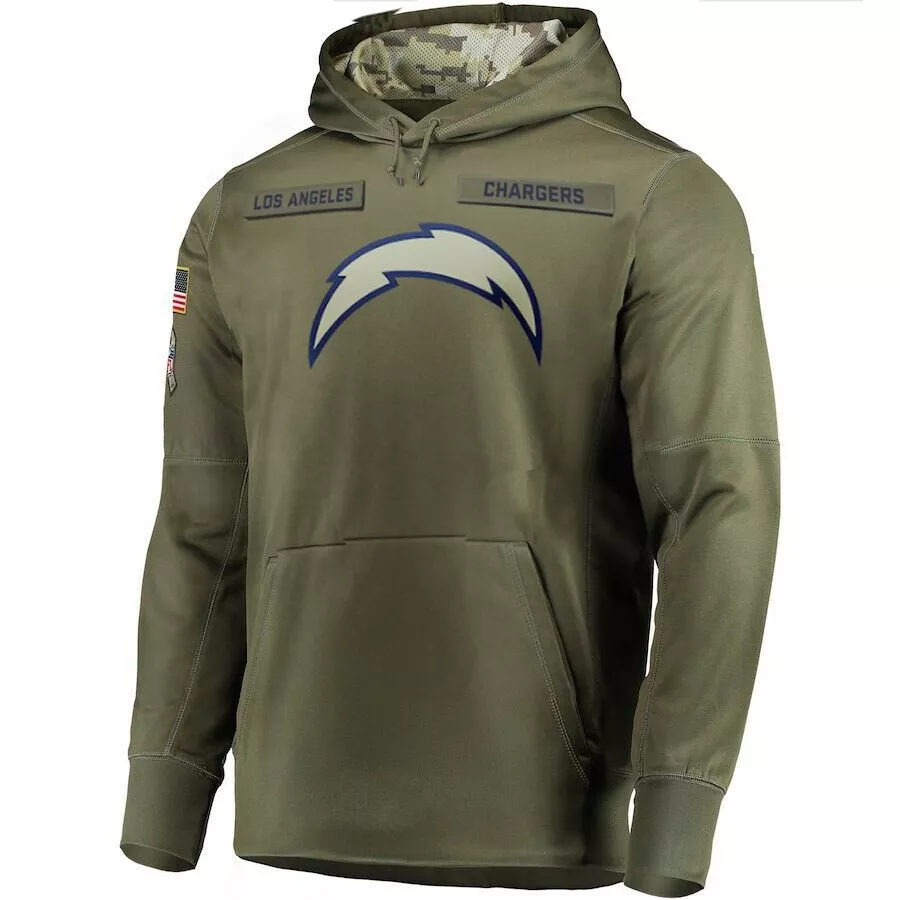 LA.Chargers 2024 Salute To Service Club Pullover Hoodie Cheap sale Birthday and Christmas gifts Stitched American Football Jerseys - Main View