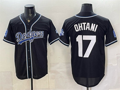 Los Angeles Dodgers #17 Shohei Ohtani B2B Champs 2026 Black Out Style Vapor Limited Stitched Jersey - Main View