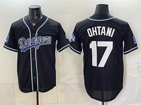 Los Angeles Dodgers #17 Shohei Ohtani B2B Champs 2026 Black Out Style Vapor Limited Stitched Jersey - Main View