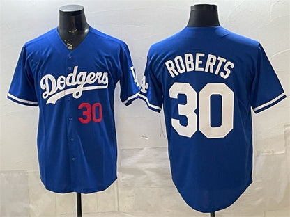 Los Angeles Dodgers #30 Dave Roberts Royal 2026 Limited Stitched Jersey - Main View