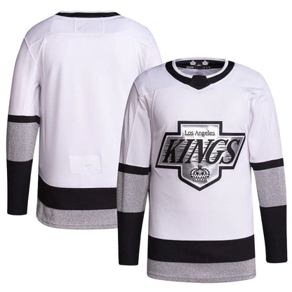 LA.Kings 2021-22 Alternate Primegreen Authentic Pro Jersey  White Stitched American Hockey Jerseys - Main View